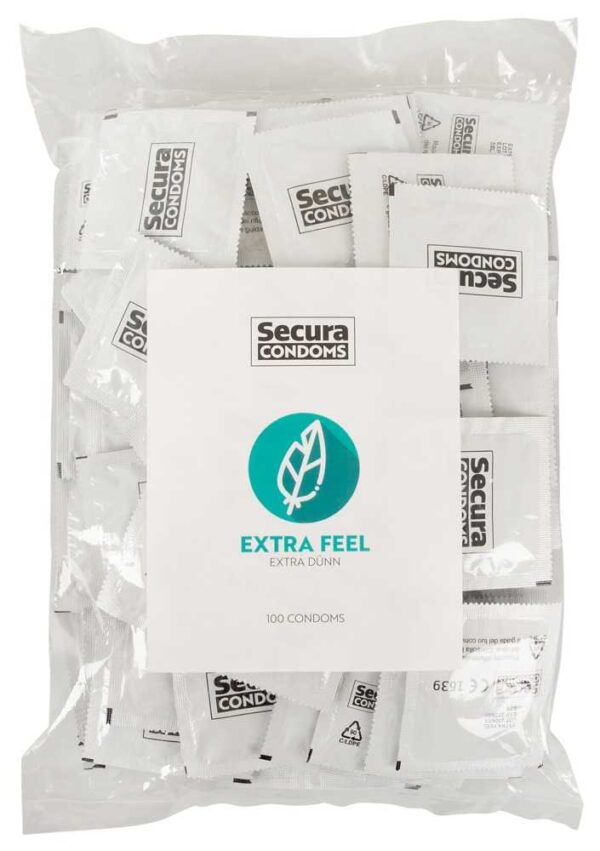 Secura Extra Feel 100 Kondome-4024144281473