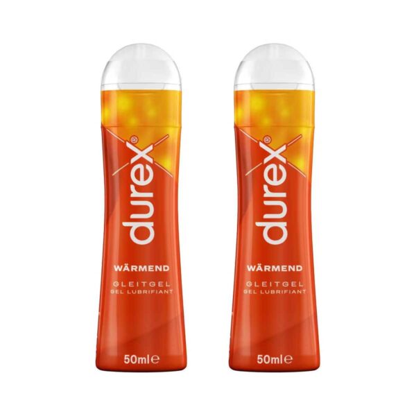 2x Durex Play Warming Gleitgel 100 ml-4002448096634