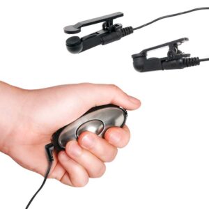 Shock Therapy Nipple Clamps vibrierende Nippelklemmen Schwarz-4024144554331