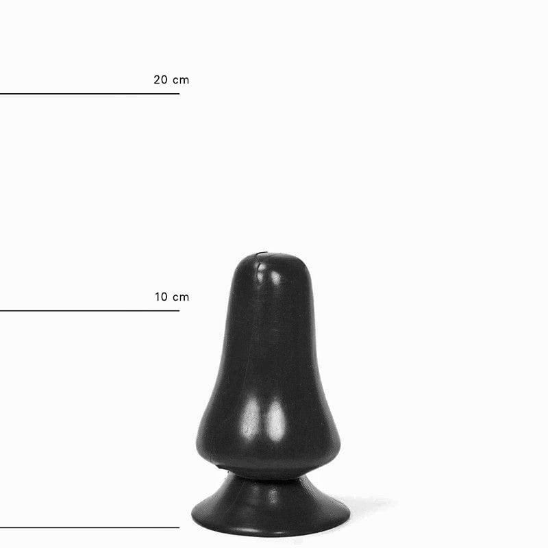 all black gnom analplug 12 x 7 cm 1152610106