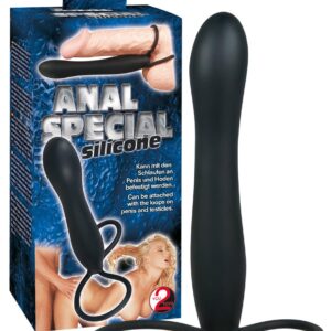 Analdildo mit Penisring
