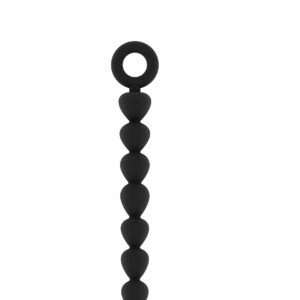 Analkette schwarzer Spieß 24,5 x 2,2 cm