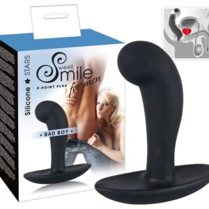 Analplug Bad Boy schwarz 13 x 3,6 cm