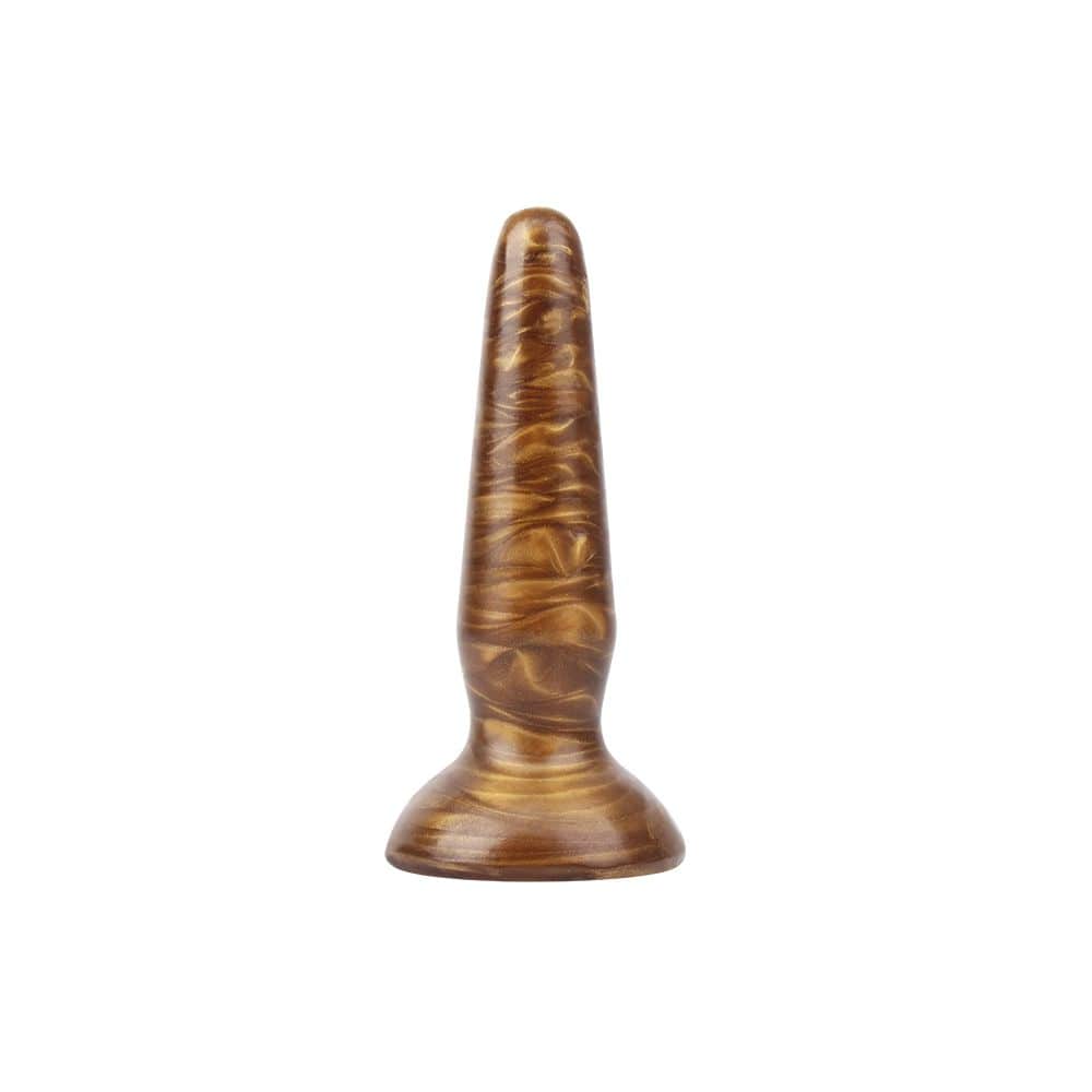 Analplug Gold 10,2 x 2,3 cm 8 analplug gold 10 2 x 2 3 cm 1140673481