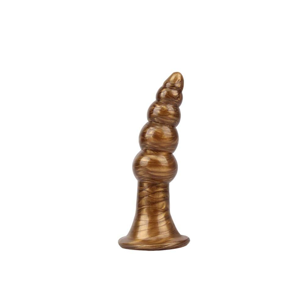Analplug Gold 10,5 x 2,6 cm 6 analplug gold 10 5 x 2 6 cm 1140673499