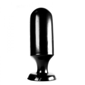 Analplug Hülse schwarz 15 x 5 cm