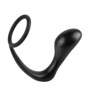 Analplug mit Penisring 10 x 3 cm