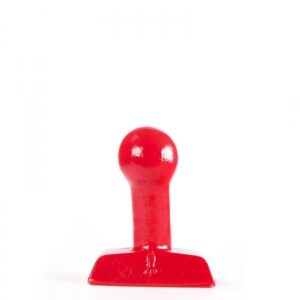 Analplug Murmel rot 7 x 4 cm