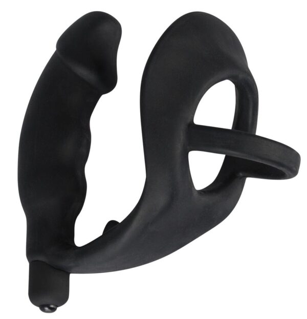 Analplug Penisring Kombi 13,5 x 3,2 cm