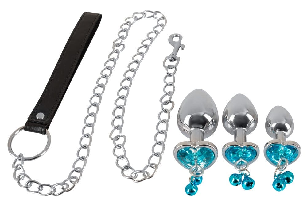 analplug set an der leine 1140677326