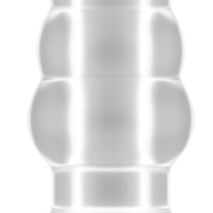 Analplug The Hollow Tunnel klar 7,7 x 4,9 cm