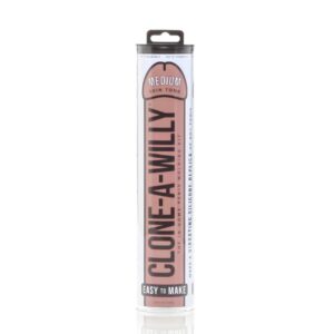Clone-A-Willy Penisabdruckset mit Vibration - natur