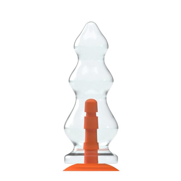 Dildo Drücker Transparent 29 x 9 cm
