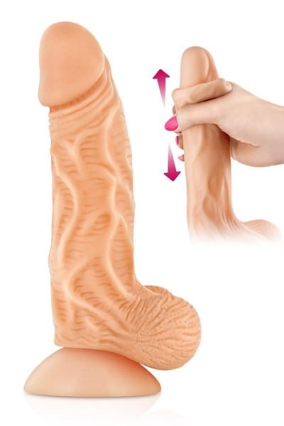 Dildo mit beweglicher Haut 22 x 4,3 cm 3 dildo mit beweglicher haut 22 x 4 3 cm 1152608297