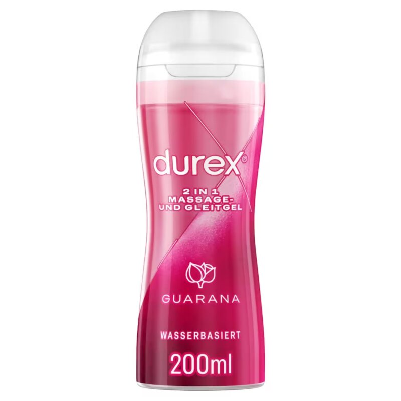 durex play 2 in 1 massage gel und gleitgel 200 ml mit guarana