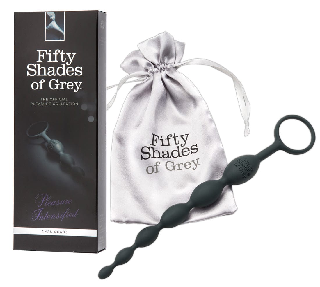 fifty shades of grey pleasure intensified analkette 25 5 x 2 5 cm 1152609581