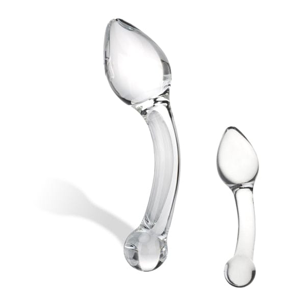 glasdildo mush 18 x 4 cm 1152608763