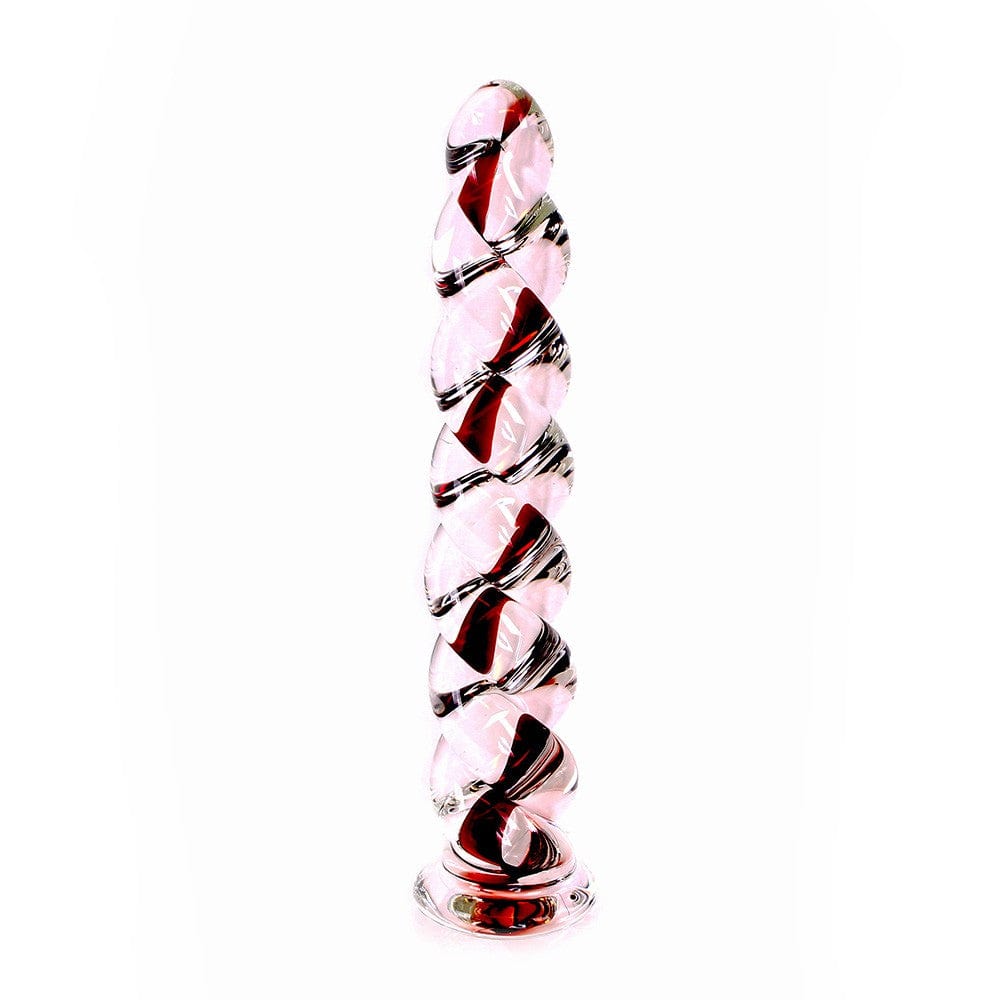 glasdildo twist 16 x 3 cm 1152607435