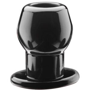 Hohler Analplug XL schwarz 9,3 x 7,1 cm