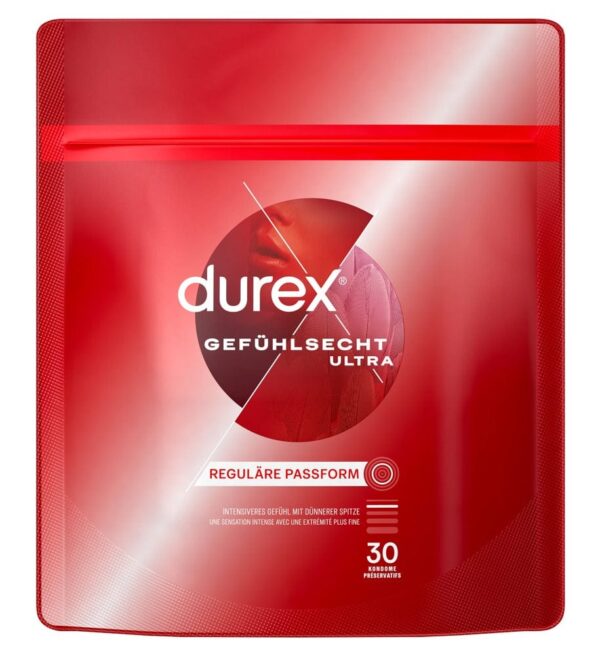 Kondome Durex Gefühlsecht Ultra 30er