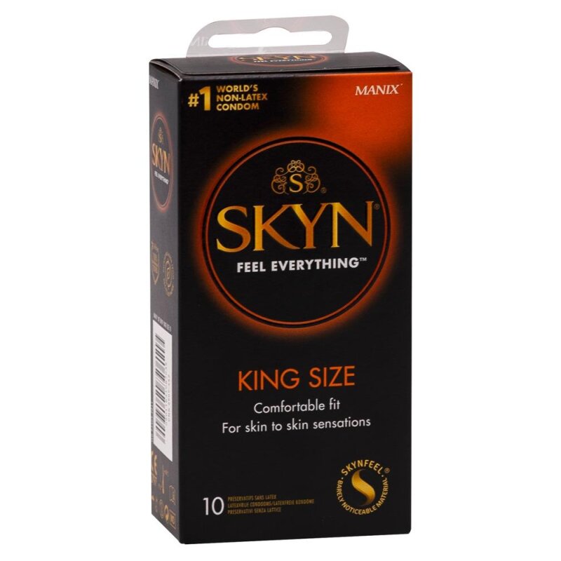 Manix Skyn King Size 10 Kondome 9 kondome latexfrei manix skyn large 10 kondome