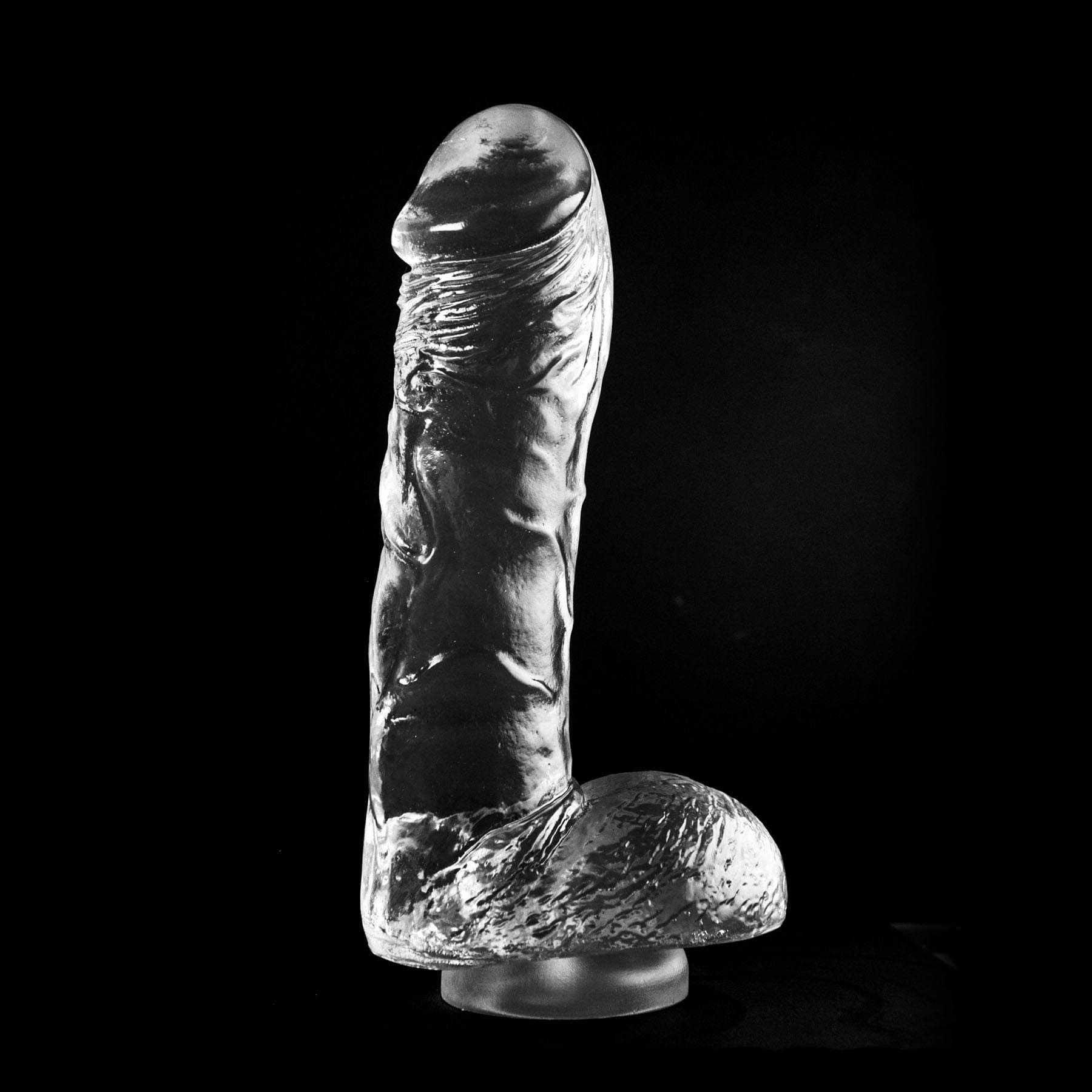 realistischer dildo ramm transparent 26 x 6 cm 1140750672
