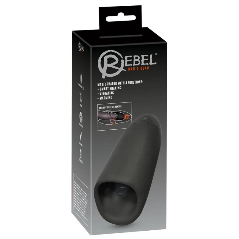 rebel masturbator mit 3 funktionen und stimmungsrillen