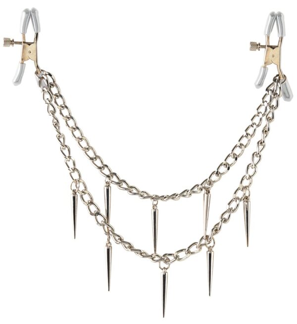 Rock Hard Nipple Clamps Nippelklemmen Silber-4024144558469