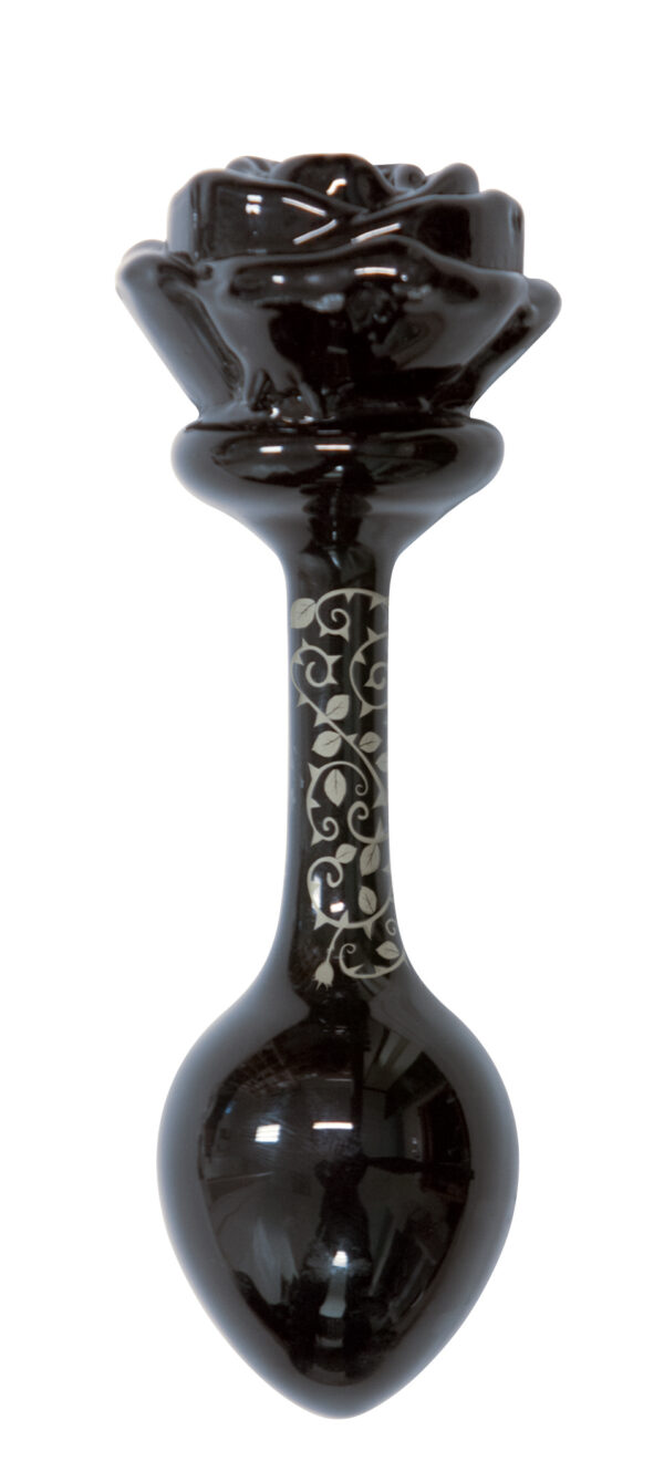 DARK SERIES Glas Plug Rose large-4260404171522