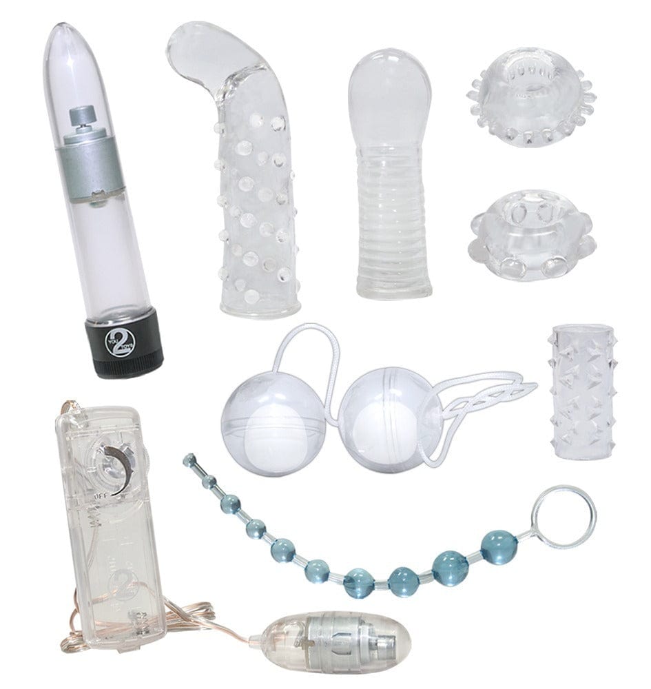 Sextoy-Set Klarer Verstand 10 set crystal clear 1166378472