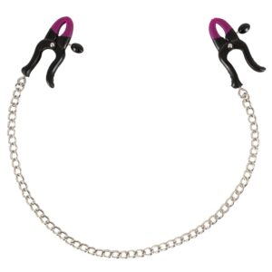 Silicone Nipple Clamps Nippelklemmen aus Silikon Schwarz-4024144532643