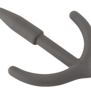 Silikon Sperm Stopper Anker Penisplug Schwarz-4024144546633