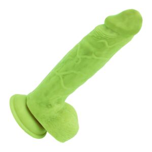 Megadildo in gruen mit Saugnapf 24 x 5 CM-