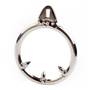 Metall Penisring mit Spikes 35 mm-