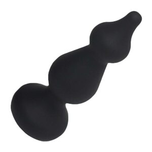 Silikon-Analdildo Black Chessy S 10 CM-