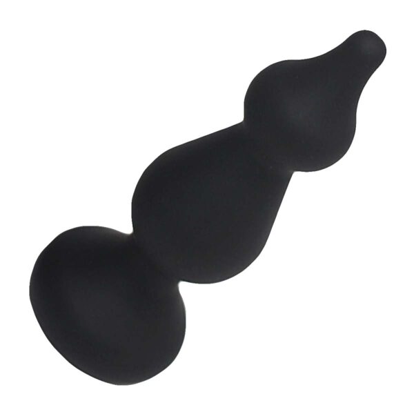 Silikon-Analdildo Black Chessy S 10 CM-