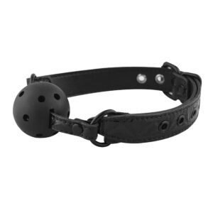 Deluxe Ball Gag Schwarz-