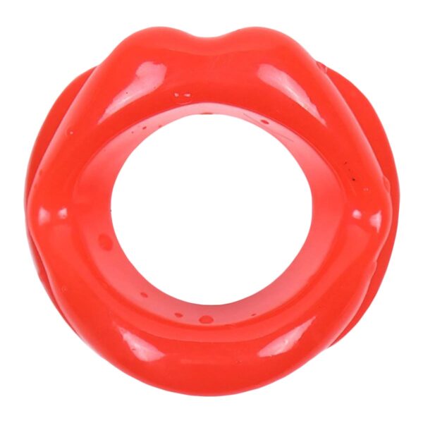 Open Mouth Gag Lips Red-