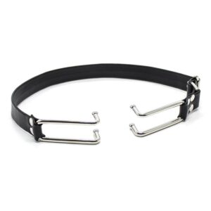BDSM Mundspreizer in Leder-Optik-