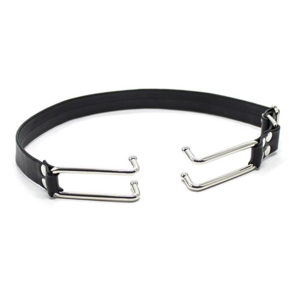 BDSM Mundspreizer in Leder-Optik-