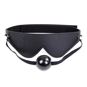 Bondage Augenmaske mit Knebel-