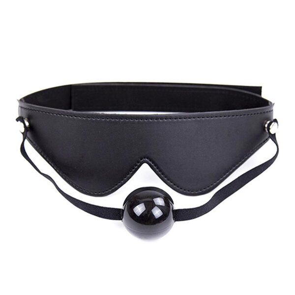 Bondage Augenmaske mit Knebel-