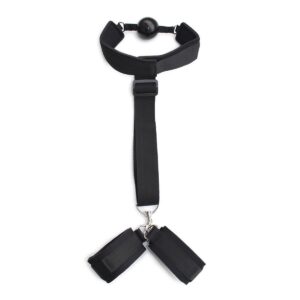 BDSM Fessel mit Ballknebel-