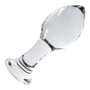 Glas-Analplug in Tropfenform 11 cm-