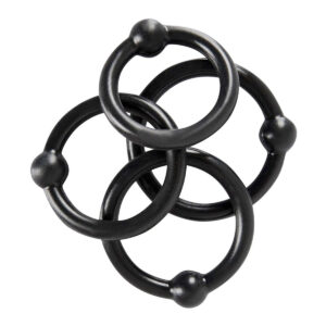 Penisring mit Kugel im 4er Set-