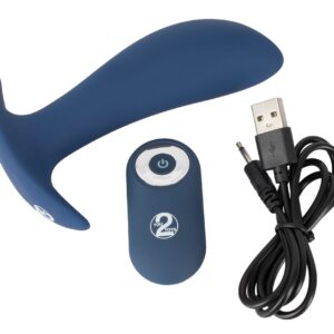 Vibrating Butt Plug You2Toys Blau-4024144607143