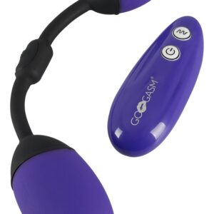 Vibrating Pussy & Ass Balls GoGasm Lila-4024144638093