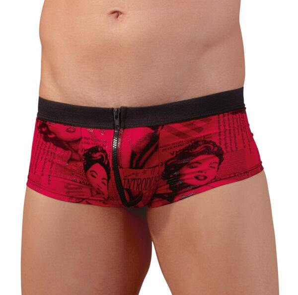 Herren-Pants mit Reißverschluss Svenjoyment Rot-4024144307098