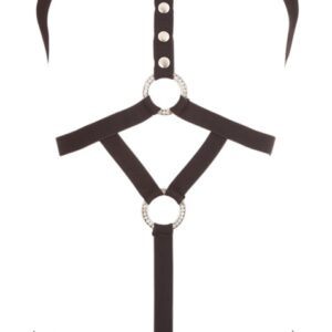 Geschirr Harness Schwarz-4024144345014