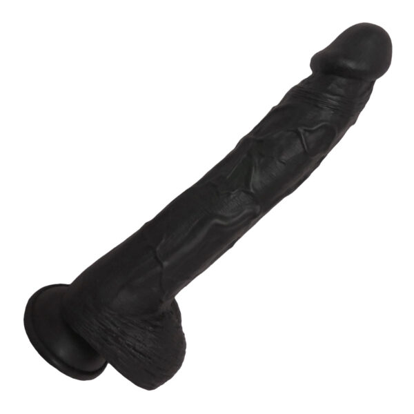 XXL Dildo Long John Schwarz 34,5 cm-